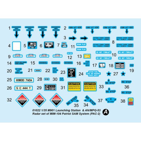 M901 Plastic Charca Model Launching Station 1/35 | Scientific-MHD