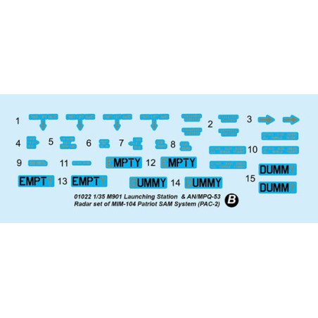 M901 Plastic Charca Model Startstation 1/35 | Scientific-MHD