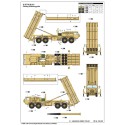 Maquette de camion en plastique Terminal High Altitude Area Defense (THAAD)