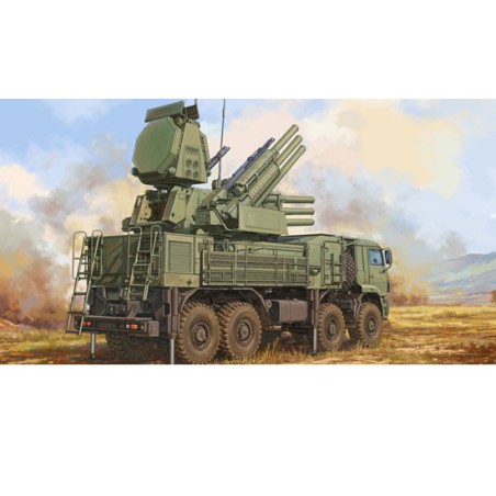 Maquette de Char en plastique Russian 72V6E4 Combat Unit of 96K6 Pantsir-S1 1/35