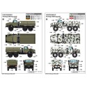 Maquette de camion en plastique Russian URAL-4320 1/35