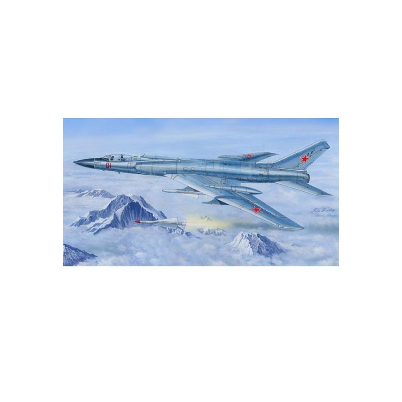 Maquette d'avion en plastique Tu-128M Fiddler 1/72