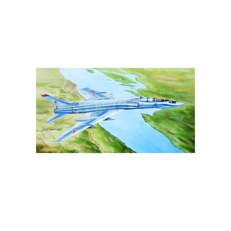 Maquette d'avion en plastique Tu-128UT Fiddler 1/72
