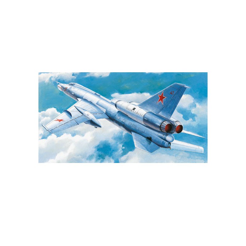 Maquette d'avion en plastique Soviet Tu-22K Blinder-B Bomber 1/72