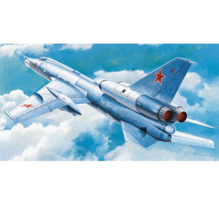 Maquette d'avion en plastique Soviet Tu-22K Blinder-B Bomber 1/72