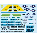 F-100F plastic plane model 1/32 | Scientific-MHD