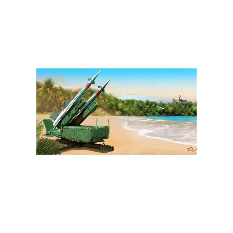 Maquette de Char en plastique Soviet 5P71 with 5V27 Missile 1/35 Maquette de Char en plastique Soviet 5P71 with 5V27 Missile 1/35