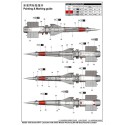 Sowjet 5p71 Kunststofftankmodell mit 5v27 1/35 Rakete | Scientific-MHD