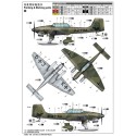 Junkers Ju-87b-2/U4 Stuka 1/24 Kunststoffebene Modell | Scientific-MHD