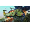 Plastic helicopter model H-34 US marines 1/48 | Scientific-MHD