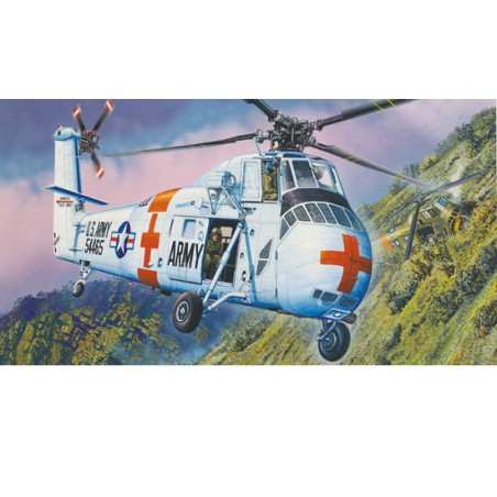 Plastikhubschraubermodell CH-34 US Army Rescue 1/48 | Scientific-MHD