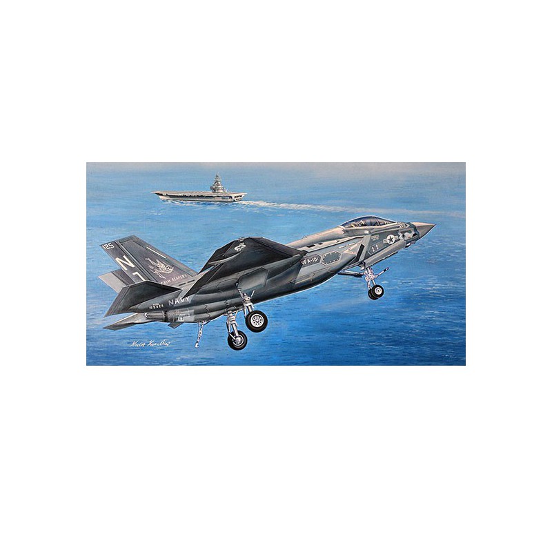 Maquette d'avion en plastique F-35C Lightning 1/32