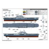 Maquette de Bateau en plastique US NAVY YORKTOWN CV-5 1/200