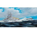 Maquette de Bateau en plastique German Gneisenau Battleship 1/200
