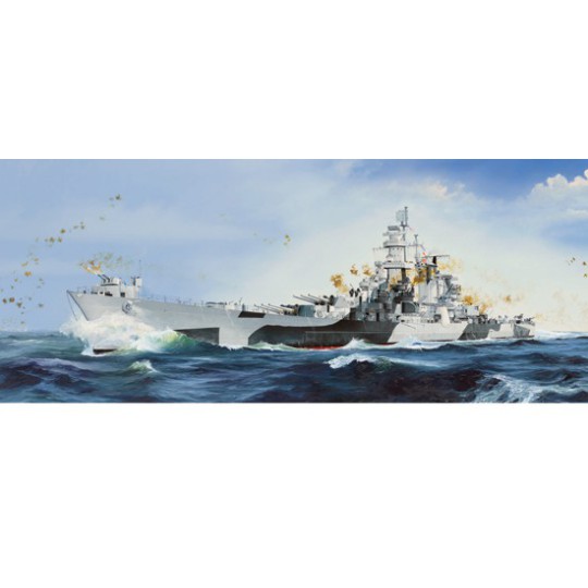 Maquette de Bateau en plastique USS Alaska CB-1 1/350 Maquette de Bateau en plastique USS Alaska CB-1 1/350
