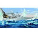 Maquette de Bateau en plastique HMS Cornwall au 1/350