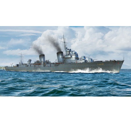 Russian plastic boat model destroy Taszkient 1940 1/350 | Scientific-MHD