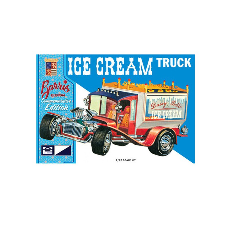 Maquette de camion en plastique Ice Cream Truck 1/25