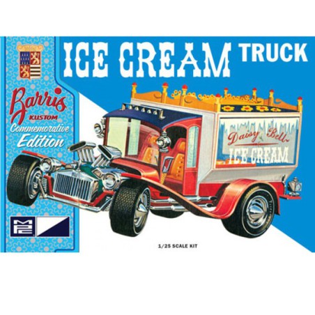 Maquette de camion en plastique Ice Cream Truck 1/25