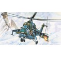 Maquette d'hélicoptère en plastique Mi-24V Hind-E 1/48