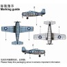 Maquette de Bateau en plastique F4F-4 (pre-painted) 1/350