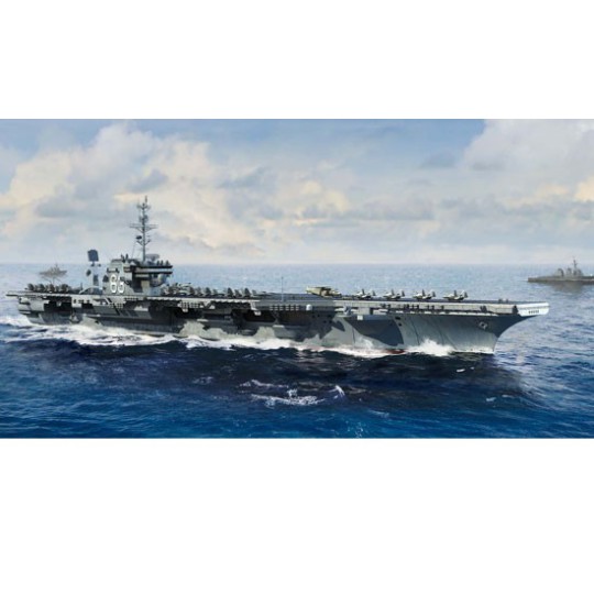 Maquette de Bateau en plastique USS Kitty Hawk CV-63 Maquette de Bateau en plastique USS Kitty Hawk CV-63