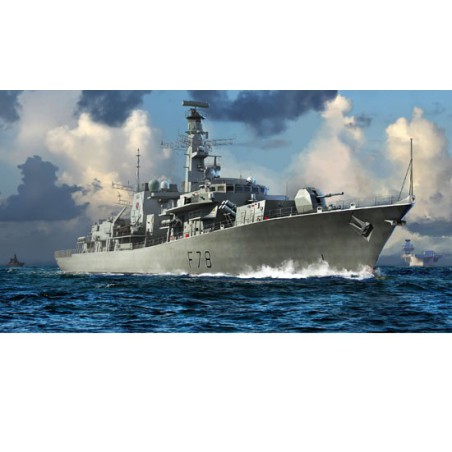 HMS Type 23 - Kent (F78) plastic boat model 1/700 | Scientific-MHD