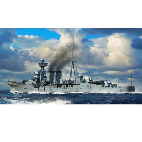 Maquette de Bateau en plastique HMS Calcutta 1/700