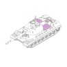 Maquette de Char en plastique Soviet T-10A Heavy Tank 1/72