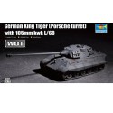 Maquette de Char en plastique German King Tiger with 105mm kwk L/68 1/72