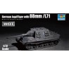 Maquette de Char en plastique German JagdTiger with 88mm /L71 1/72