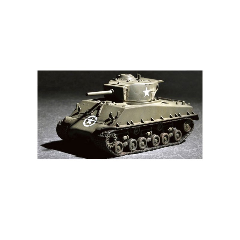 Maquette de Char en plastique US M4A3E8 with 105mm M4