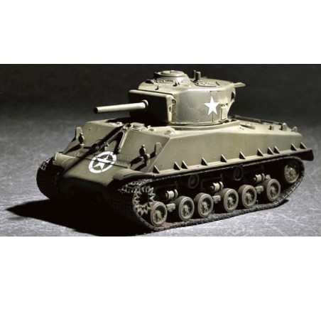 Maquette de Char en plastique US M4A3E8 with 105mm M4