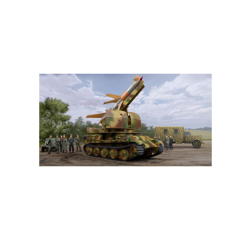 Maquette de Char en plastique Flakpanther w/8.8cm Flakrakete Rheintochter I 1/35