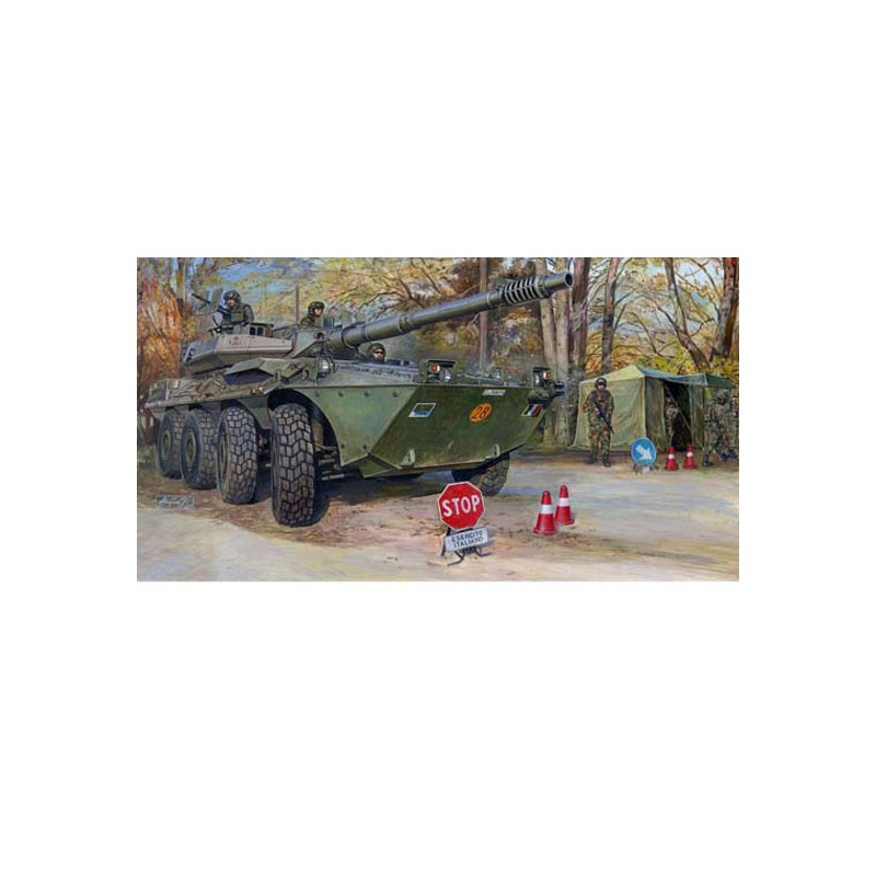 Maquette de Char en plastique ITALIAN B1 CENTAURO