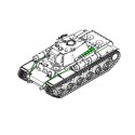 KV-1 plastic tank model 1942 simplified turret tank 1/35 | Scientific-MHD