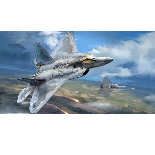 Maquette d'avion en plastique F-22A Raptor1/48 Maquette d'avion en plastique F-22A Raptor1/48
