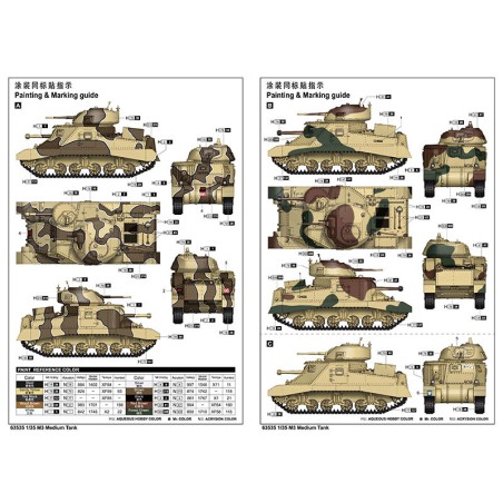 Kunststofftankmodell M3 mittlerer Tank 1/35 | Scientific-MHD