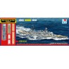 Maquette de Bateau en plastique Top Grade HMS HOOD 1941 1/700