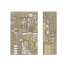 Maquette de Bateau en plastique Kit super-détaillage Bismarck 95T05358