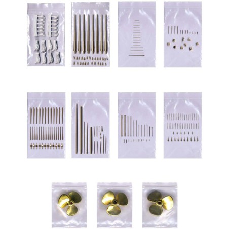 Plastikbootmodell Kit Superdetailing Kit Bismarck 95T03702 | Scientific-MHD