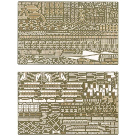 Maquette de Bateau en plastique Kit super-détaillage Bismarck 95T03702