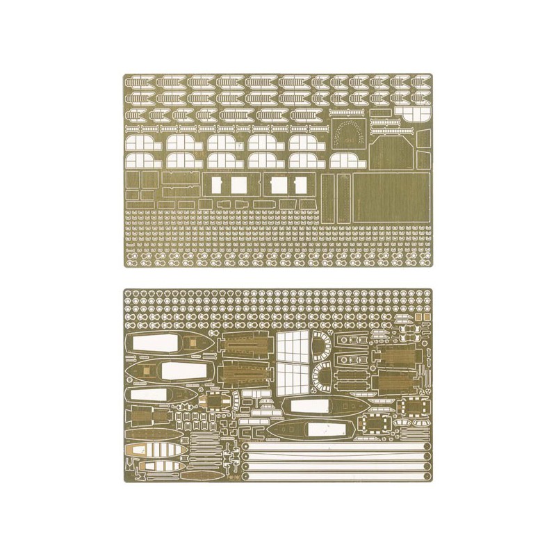 Maquette de Bateau en plastique Kit super-détaillage Bismarck 95T03702