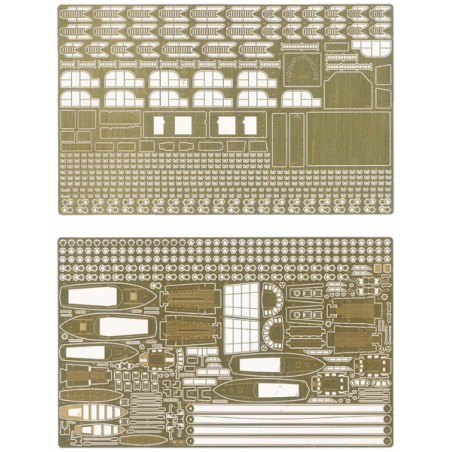 Maquette de Bateau en plastique Kit super-détaillage Bismarck 95T03702