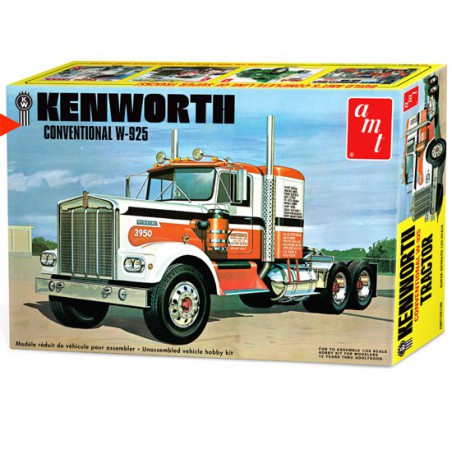 Maquette de camion en plastique KENWORTH W925 1/25