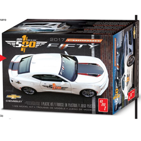 Maquette de voiture en plastique Chevy Camaro Fifty P. C. 1/25 Maquette de voiture en plastique Chevy Camaro Fifty P. C. 1/25