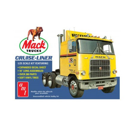 Maquette de camion en plastique Mack Cruise-Liner Semi Tractor