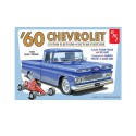 Maquette de voiture en plastique 1960 Chevy Custom Fleetside / Kart 1:25