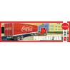 Maquette de camion en plastique VAN SEMI TRAILER COCA-COLA 1/25