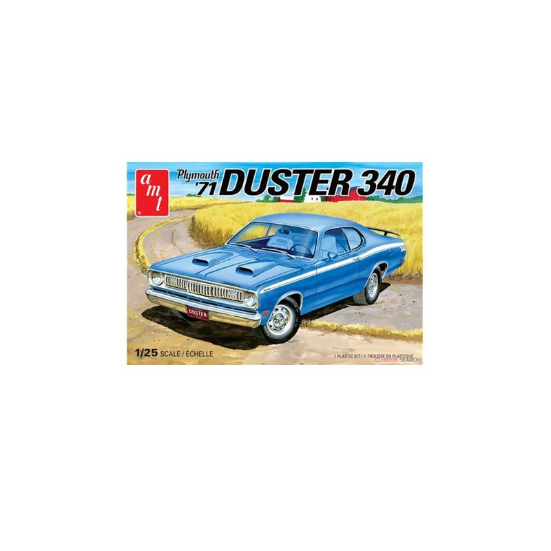 Maquette de voiture en plastique Plymouth Duster 340 '71 1/25